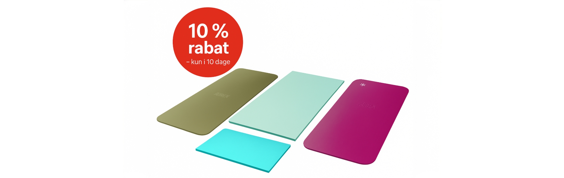 10% rabat - kun i 10 dage